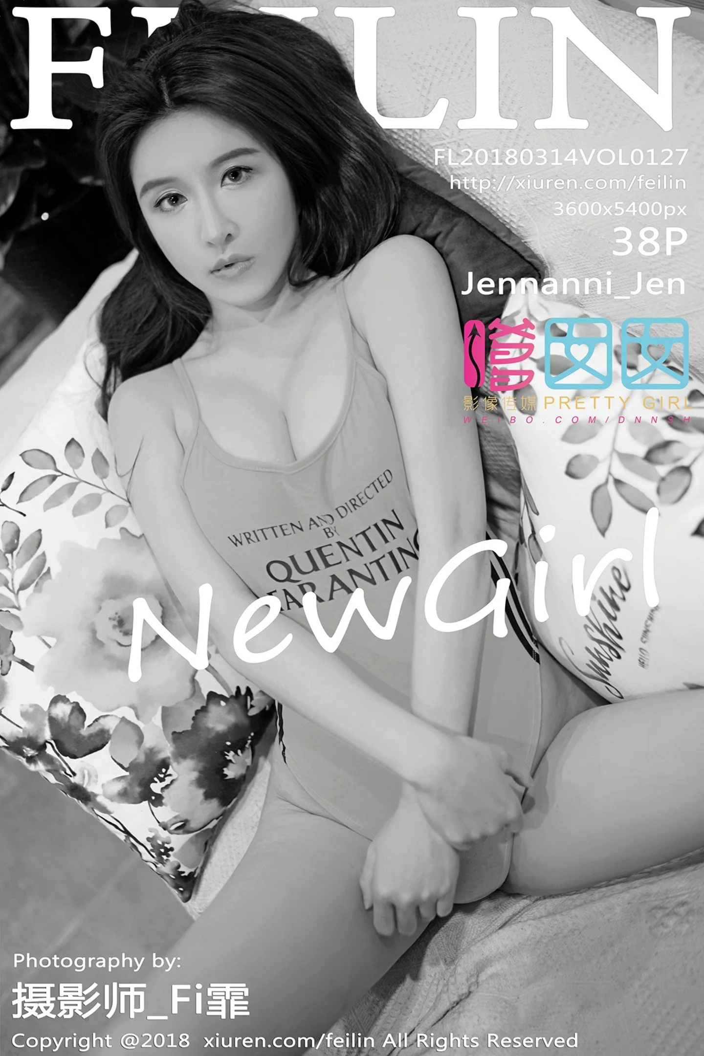 [FeiLin嗲囡囡]Vol.127_运动达人Jennanni_Jen居家床上惹火魔鬼身材秀豪乳诱惑写真38P-秀人网 - XiuRen.Xyz